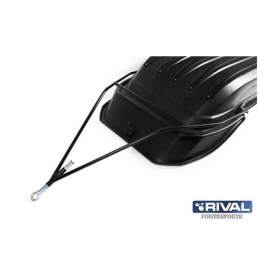 Сани-волокуши 1700 с отбойником и накладками, фото , изображение 2