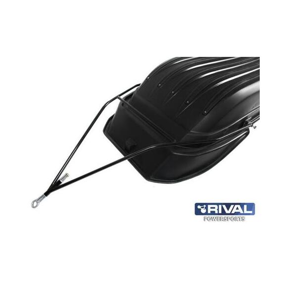 Сани-волокуши 1430 с отбойником и накладками с демпфером 400 мм. Для мотособак, фото , изображение 3