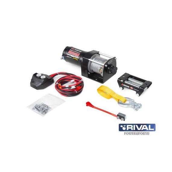 Лебедка электрическая стальной трос T-Max ЛПЭ09М "Пони", фото 