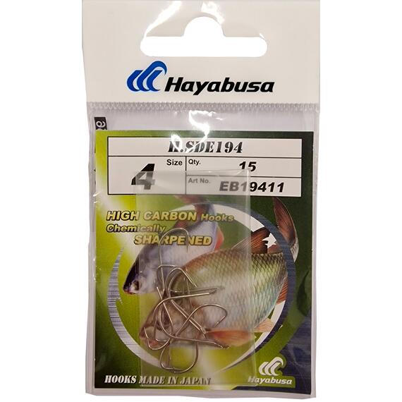Крючки HAYABUSA: SERIE 194 N. 18 (NI), фото , изображение 3