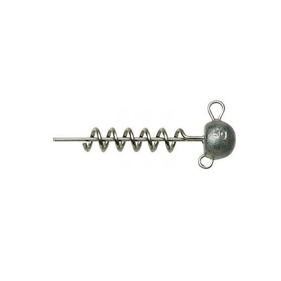 Грузило штопорное для силиконовых приманок SAVAGE GEAR Ball Corkscrew Heads 4g Bulk 25pcs NL, фото 