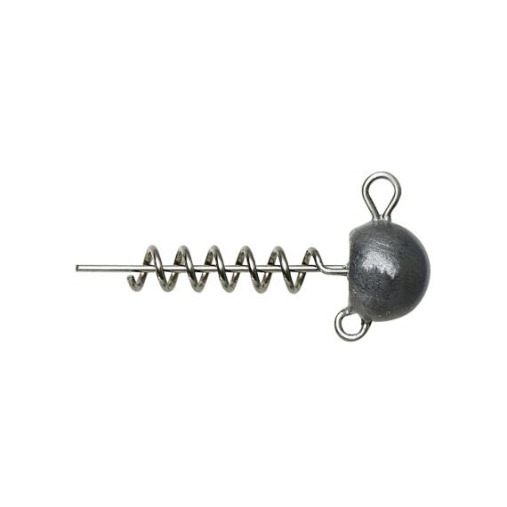 Грузило штопорное для силиконовых приманок SAVAGE GEAR Corkscrew Ballhead 20g 2pcs, фото 
