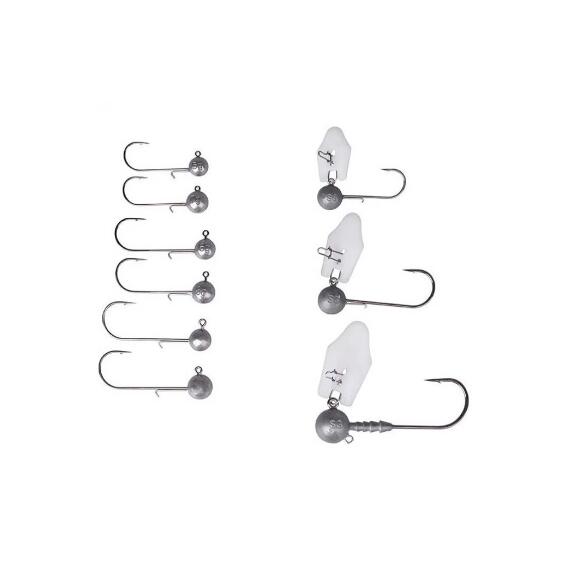 Джиг головка с дополнительным ухом SAVAGE GEAR Ball Jig Head 15g #10/0 Bulk 25pcs, фото , изображение 2