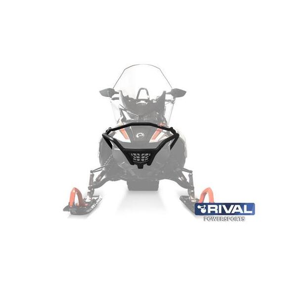 БАМПЕР ПЕРЕДНИЙ С БОКОВОЙ ЗАЩИТОЙ ДЛЯ СНЕГОХОДОВ SKI-DOO (EXPEDITION), LYNX (RANGER, XTERRAIN, COMMANDER) RIVAL, фото 