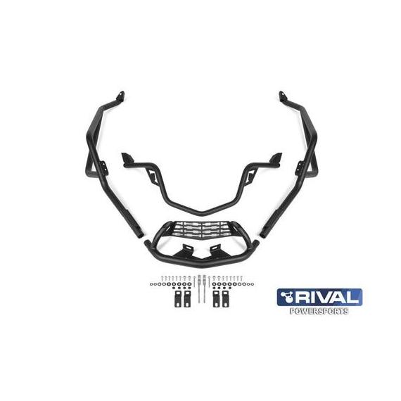 БАМПЕР ПЕРЕДНИЙ С БОКОВОЙ ЗАЩИТОЙ ДЛЯ СНЕГОХОДОВ SKI-DOO (SKANDIC WT) RIVAL, фото , изображение 3
