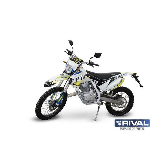 КОМПЛЕКТ ЗАЩИТЫ ДВИГАТЕЛЯ ДЛЯ МОТОЦИКЛА AVANTIS (FX250, LUX) RIVAL, фото 