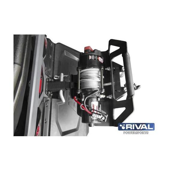 КРОНШТЕЙН ЛЕБЕДКИ КВАДРАТ 32 ММ ДЛЯ СНЕГОХОДА RIVAL, фото , изображение 2