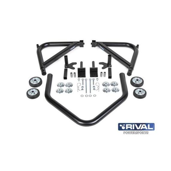 МОТОПОДКАТ ЗАДНИЙ РАЗБОРНЫЙ УНИВЕРСАЛЬНЫЙ ДЛЯ МОТОЦИКЛА RIVAL, фото , изображение 4