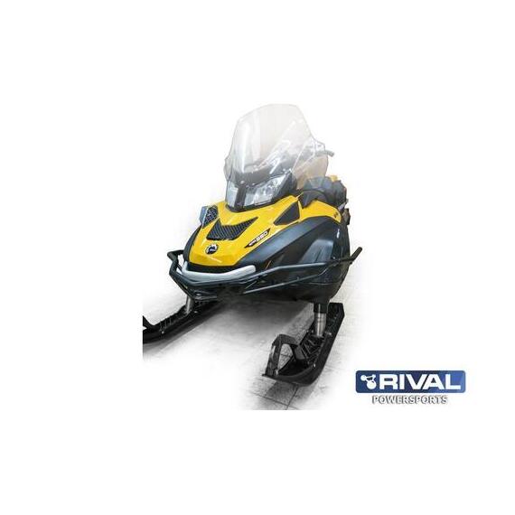 БАМПЕР ПЕРЕДНИЙ ДЛЯ СНЕГОХОДОВ (С ЛОЖЕМЕНТОМ РУЖЬЯ) LYNX (YETI)/SKI-DOO (SKANDIC,TUNDRA) RIVAL, фото 