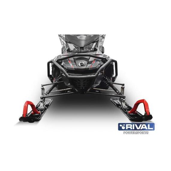 БАМПЕР ПЕРЕДНИЙ С БОКОВОЙ ЗАЩИТОЙ ДЛЯ СНЕГОХОДОВ LYNX (RANGER), SKI-DOO (EXPEDITION SWT) RIVAL, фото 