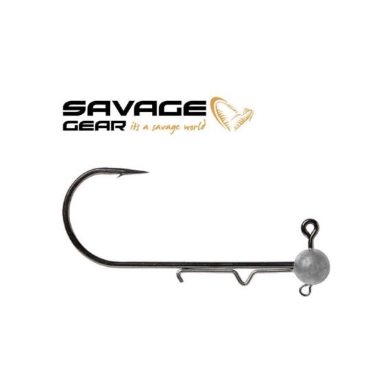 Джиг головка с дополнительным ухом SAVAGE GEAR Ball Jig Head 7,5g #10/0 Bulk 25pcs, фото 