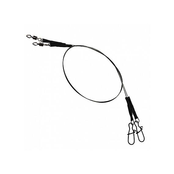 Поводок DAM FZ Kink-Free Titanium Leader 20cm 11kg 2pcs, фото 