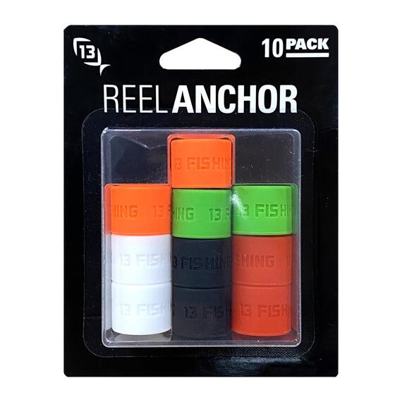 Катушкодержатель 13 FISHING Anchor Reel Wrap Multi Color 10pk, фото 