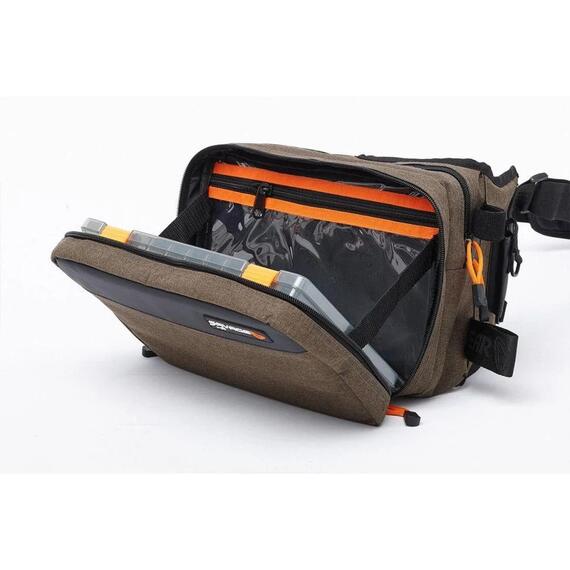 Сумка SAVAGE GEAR Specialist Sling Bag 1 Box 10 Bags 20X31X15cm 8L, фото , изображение 3