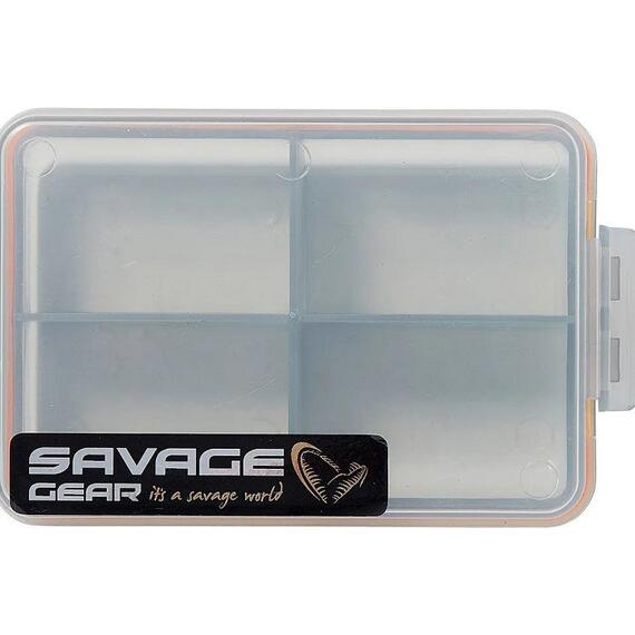 Коробка для приманок SAVAGE GEAR Pocket Box Smoke 3pcs Kit 10,5X6,8X2,6cm, фото , изображение 3