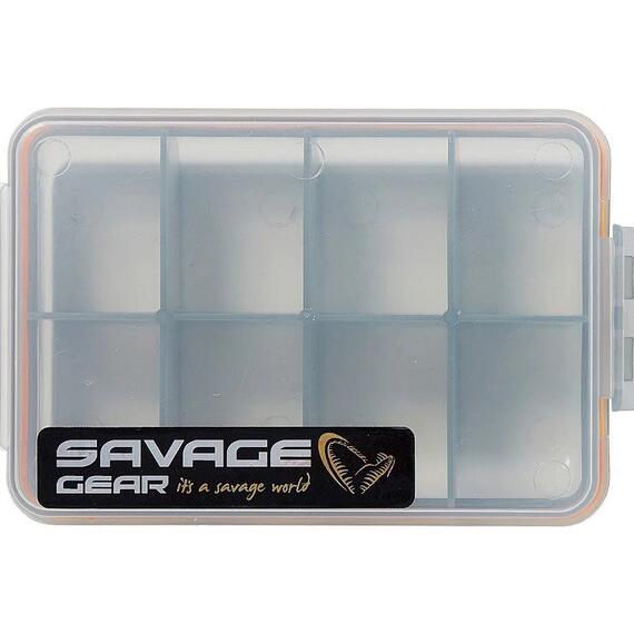 Коробка для приманок SAVAGE GEAR Pocket Box Smoke 3pcs Kit 10,5X6,8X2,6cm, фото , изображение 2
