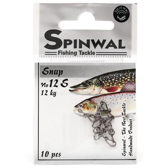 Застежка Spinwal Snap size 12S 12kg 10pcs, фото , изображение 2