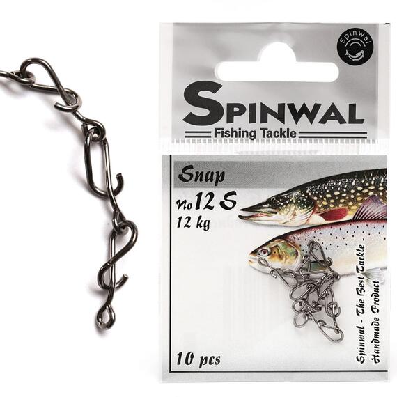 Застежка Spinwal Snap size 12S 12kg 10pcs, фото 