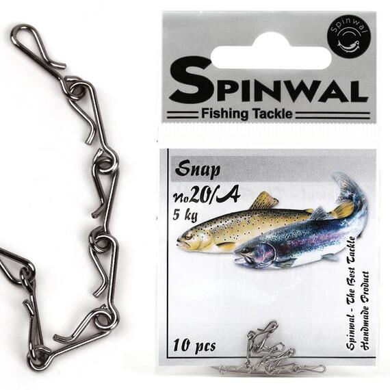Застежка Spinwal Snap size 20A 5kg 10pcs, фото 