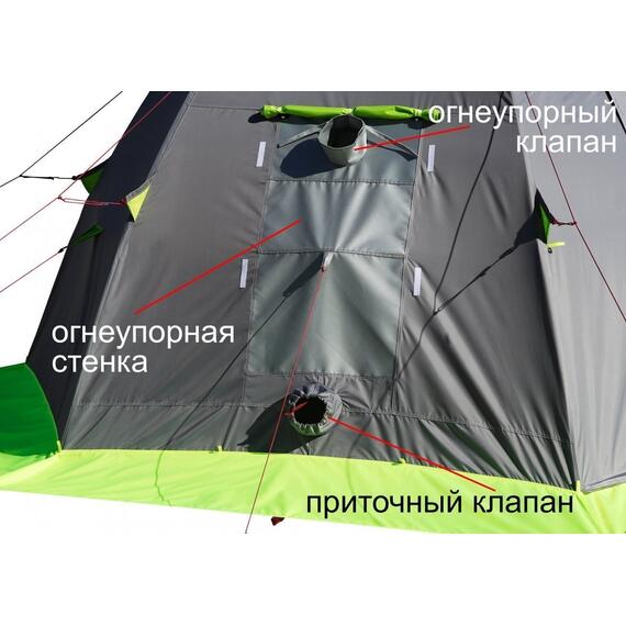 Мобильная Баня Лотос 5 (Д-образный вход + дно ПУ4000) (360х320/205 см), фото , изображение 10