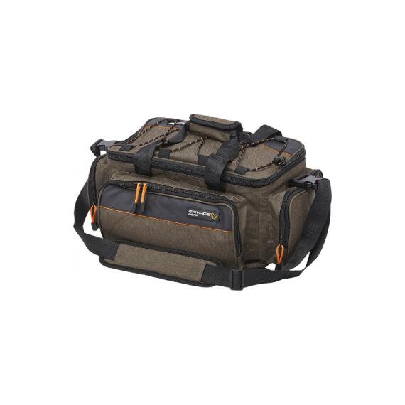 Сумка SAVAGE GEAR System Carryall XL 62X44X29cm 53L, Цвет: Коричневый|Черный, Размер: 62X44X29cm, фото 
