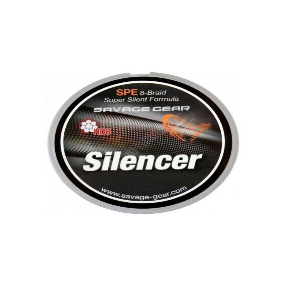 Леска плетеная SAVAGE GEAR HD8 Silencer Braid 120m 0.12mm 6.3kg Green, фото 