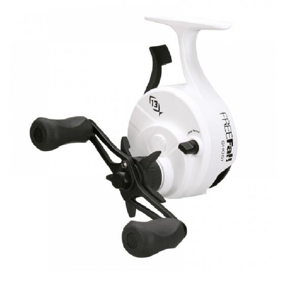 Катушка зимняя 13 FISHING Black Betty FreeFall Ghost 2.5 LH (белая), фото , изображение 2