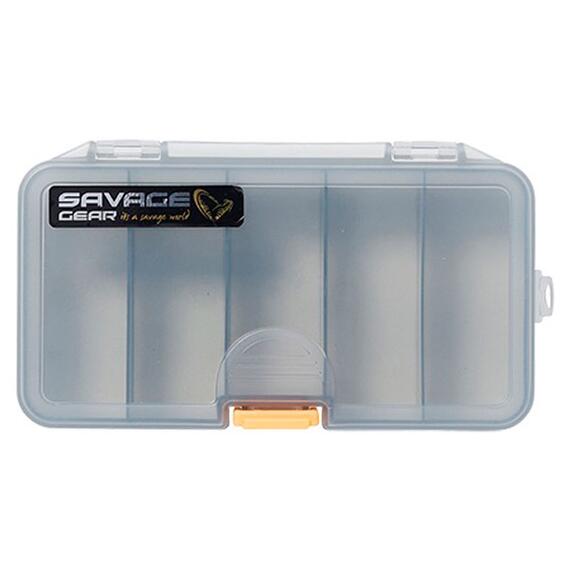 Коробка для приманок SAVAGE GEAR Lurebox 4A Smoke 21,4X11,8X4,5cm, фото 