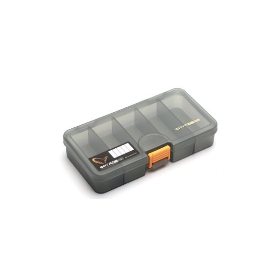 Коробка для приманок SAVAGE GEAR Lurebox 1A Smoke 13,8X7,7X3,1cm, фото , изображение 2
