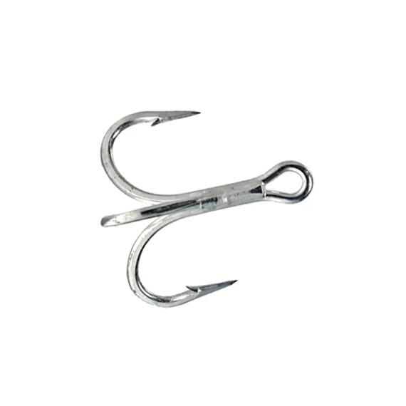 Крючки тройные Vanfook Predator Treble 3X Strong DT-68S, Silver, #2, Размер: 2, фото 
