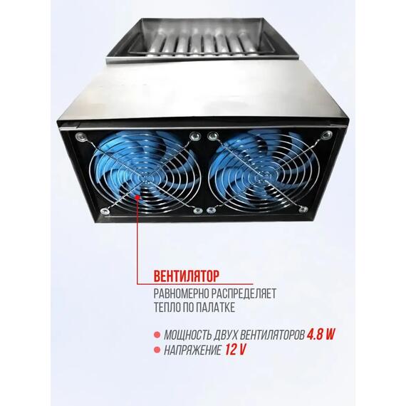 Теплообменник для палатки Manko на 32 трубы в сумке с трубами (3 шт.), фото , изображение 8