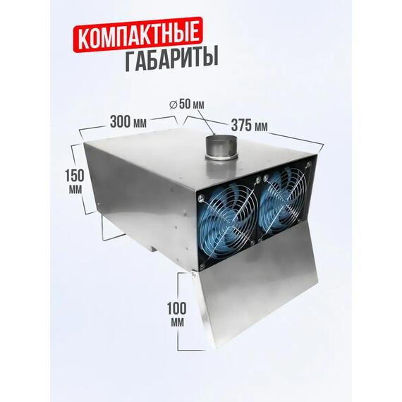 Теплообменник для палатки Manko на 32 трубы в сумке, фото , изображение 6