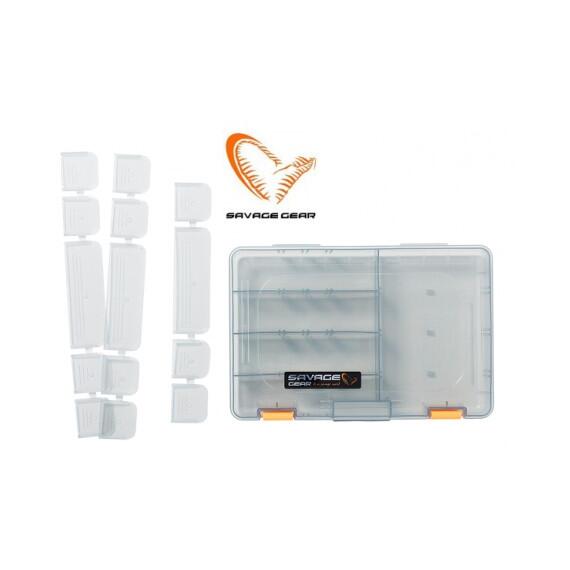 Коробка для приманок SAVAGE GEAR Lurebox 5D Smoke 27,5X18X4,5cm, фото 