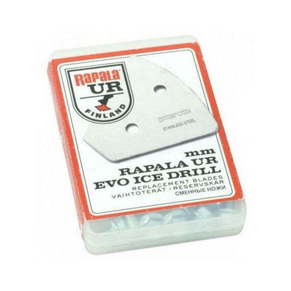 Ножи для ледобура RAPALA UR EVO Steel Spare Blades 135mm (подходят к MORA 130mm), фото 