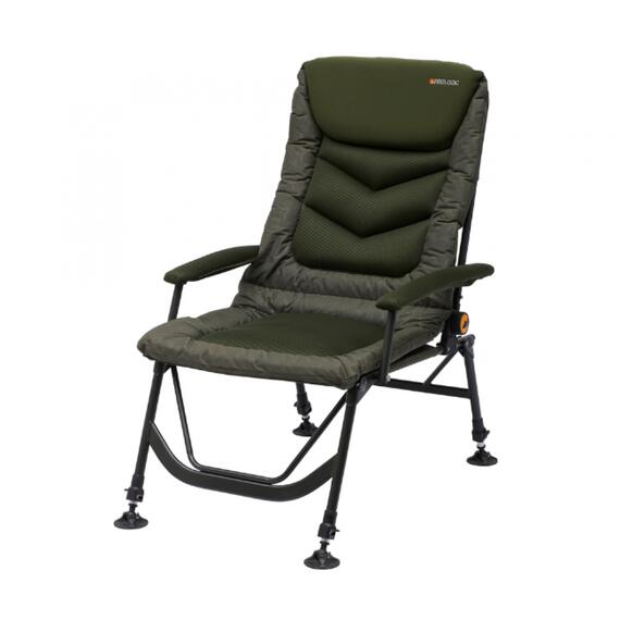 Кресло складное Prologic Inspire Daddy Long Recliner Chair With Armrests 7kg 140kg, фото 