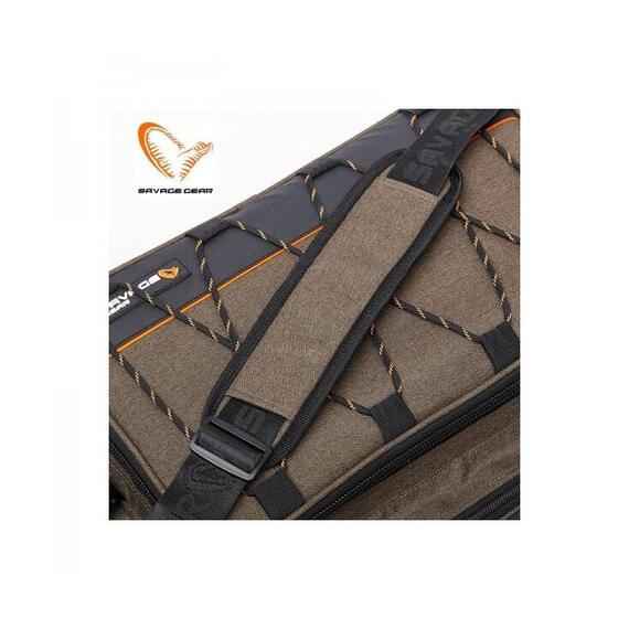 Сумка SAVAGE GEAR System Box BAG L 4 Boxes 24X47X30cm 18L, фото , изображение 3
