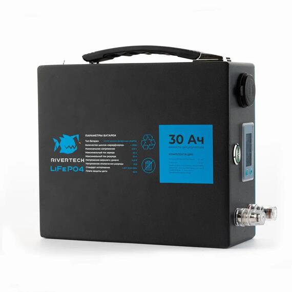 АКБ LiFePO4 Rivertech 30Ач, фото , изображение 11
