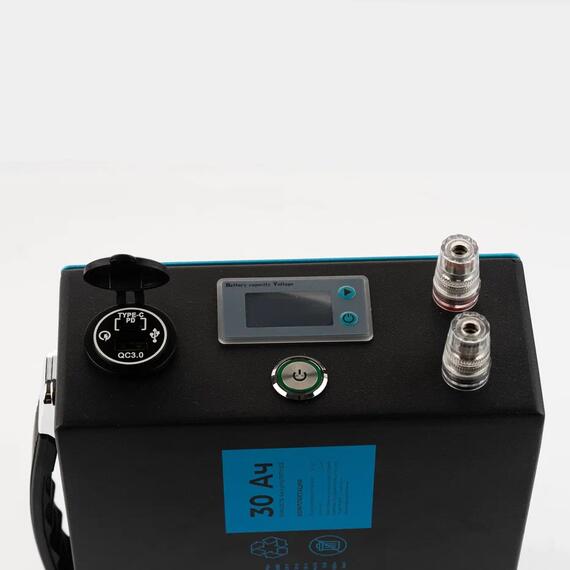 АКБ LiFePO4 Rivertech 30Ач, фото , изображение 13