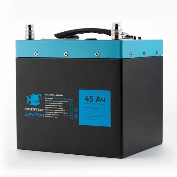 АКБ LiFePO4 Rivertech 45Ач, фото , изображение 11