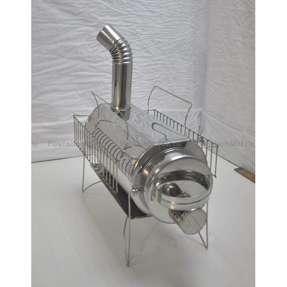 Печка-Коптильня "Кабанчик", фото , изображение 6