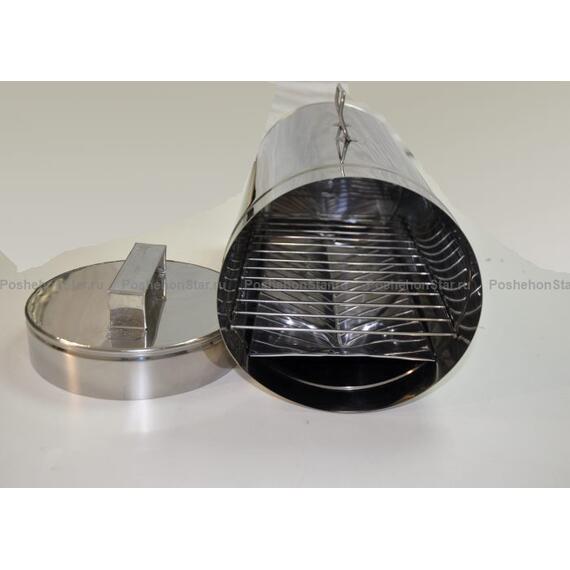 Мини-коптильня цилиндр PS12 литров, фото , изображение 2