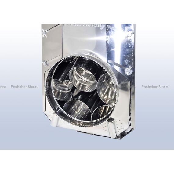 Печка для палатки "Турист" 30л с 3д-экранами (Встроеенный искрогаситель), фото , изображение 4