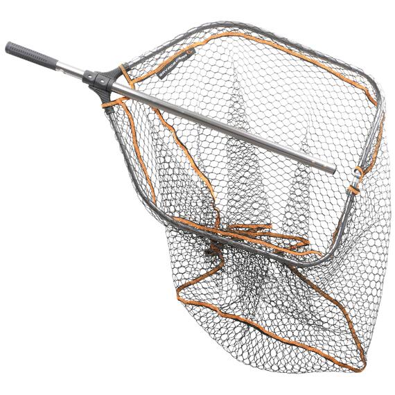 Подсачник SAVAGE GEAR Pro Folding Rubber Mesh Landign Net L 65x50cm, фото , изображение 2