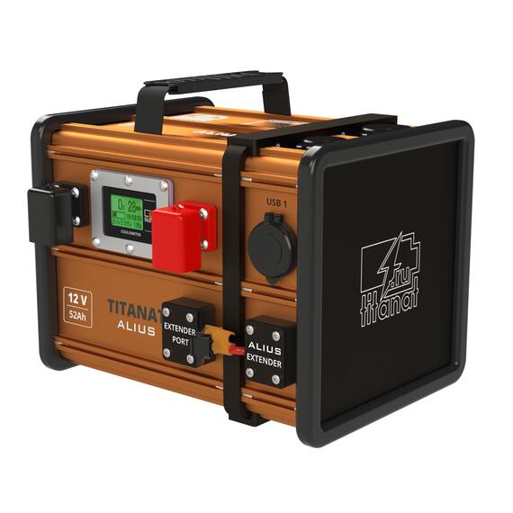 Аккумулятор литиевый Titanat 12V 52Ah LiFePO4 ALIUS, фото , изображение 3