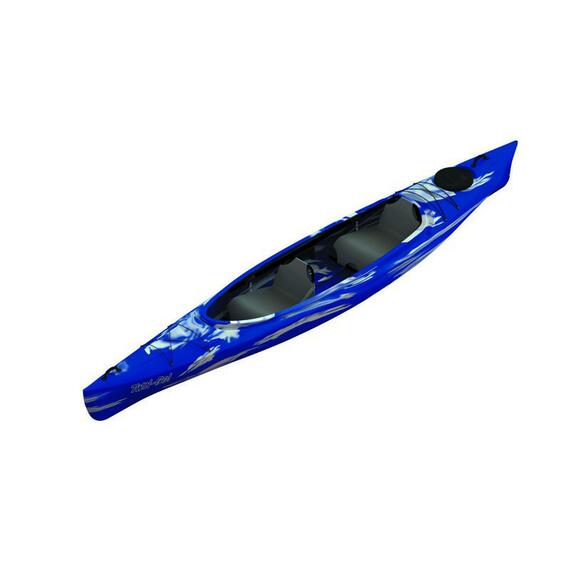 Туристический каяк Kolibri Twin-GO (двухместный), фото 