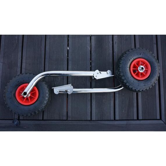 Транцевые колеса НДНД быстросъёмные (331Т, Bay)(нержавейка), фото 