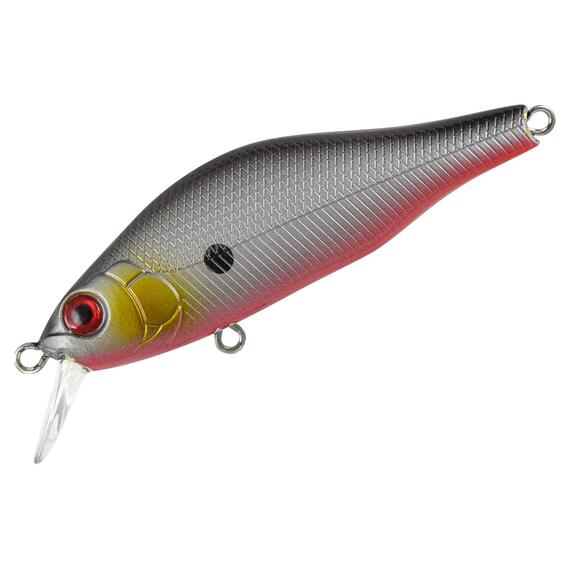 Воблер TsuYoki HUMP 70SP 268R, Цвет: 268R, Вес воблера (г): 8,3, Длина воблера (мм): 70, Тип воблера: Шэд, Тип плавучести : суспендер, Штрихкод: 4627166018043, Количество крючков: 2, фото 