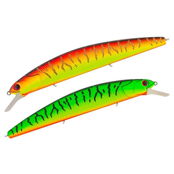 Воблер TsuYoki CHANCE 115SP 050W, Цвет: 050W, Вес воблера (г): 16,3, Длина воблера (мм): 115, Тип воблера: Минноу, Тип плавучести : суспендер, Штрихкод: 4627152671092, Количество крючков: 3, фото 