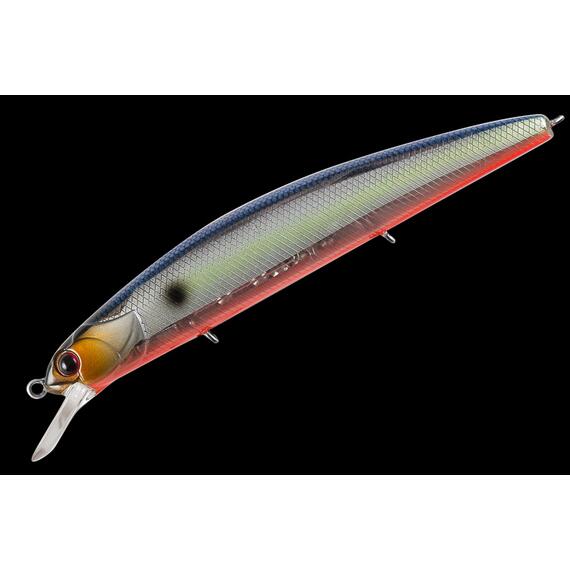 Воблер TsuYoki CHANCE 115SP 207R, Цвет: 207R, Вес воблера (г): 16,3, Длина воблера (мм): 115, Тип воблера: Минноу, Тип плавучести : суспендер, Штрихкод: 4627139944713, Количество крючков: 3, фото 