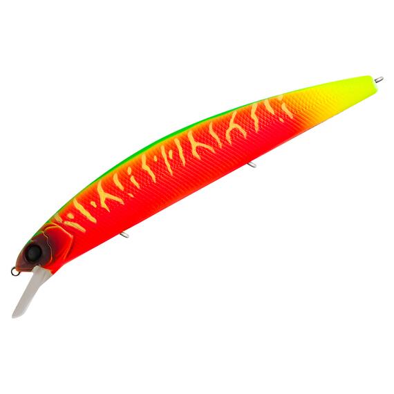 Воблер TsuYoki CHANCE 130SP FRU, Цвет: FRU, Вес воблера (г): 21,5, Длина воблера (мм): 130, Тип воблера: Минноу, Тип плавучести : суспендер, Штрихкод: 4627152670965, Количество крючков: 3, фото 